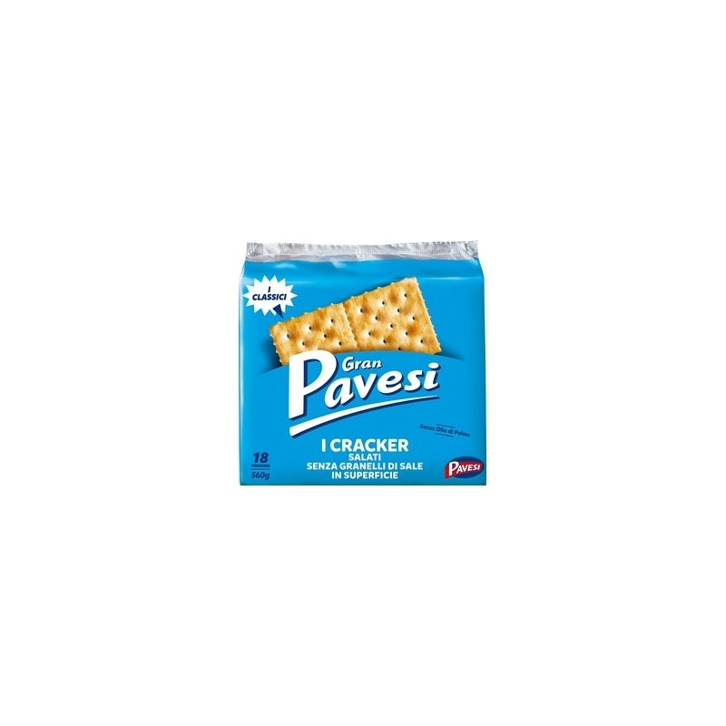 Crackers Salati in superficie GRAN PAVESI 560g - 8013355999679