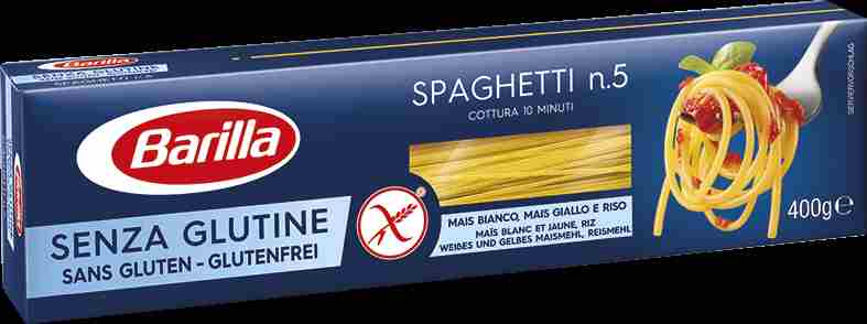 Barilla Spaghetti n°5, sans gluten 